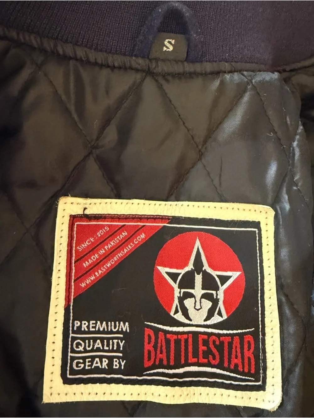 Men's Battlestar Varsity Jacket - Picture 5 of 8